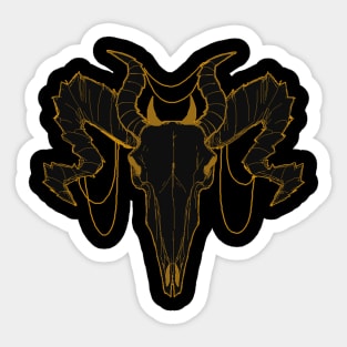 Death's Skull Sticker